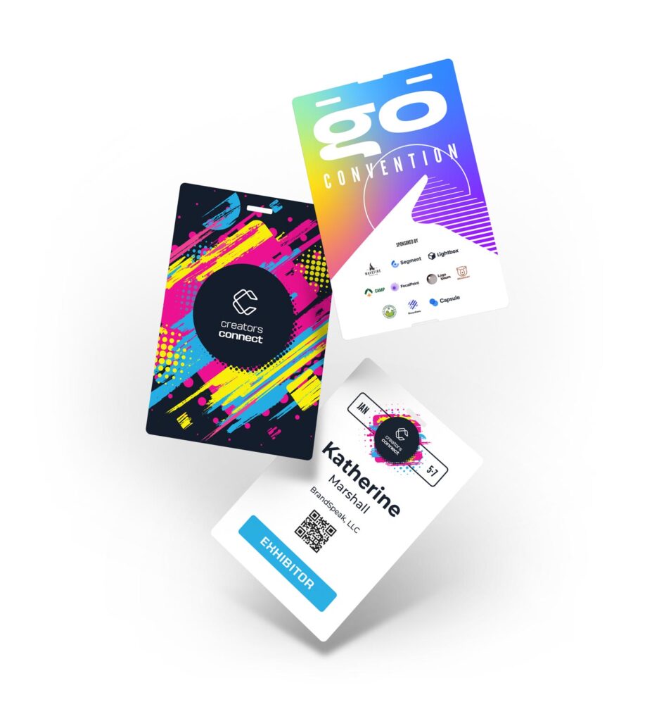 Onsite Event Badges - High Quality Eco-Friendly from Expo Pass