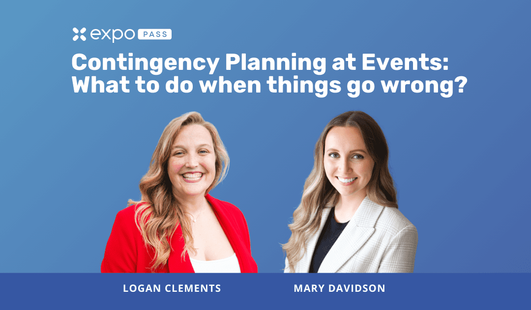 Contingency Planning at Events: What to do when things go wrong?